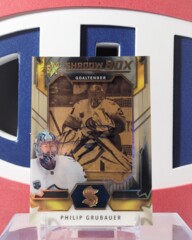 Philip Grubauer 2021-22 - Shadow Box Autograph /99  Spx Upper Deck